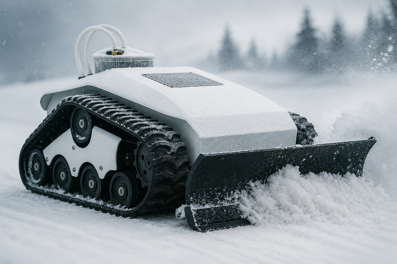 Электрическая снегоуборочная платформа Type E Winter
